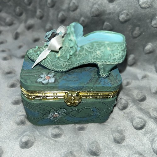 Vintage green trinket - vintage,
