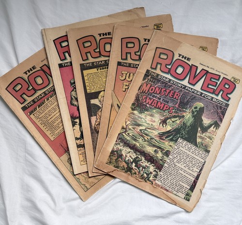 The rover comic bundle 5 - rover,