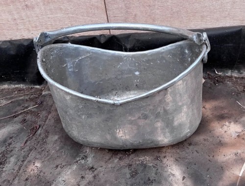 Metal basket planter - basket,