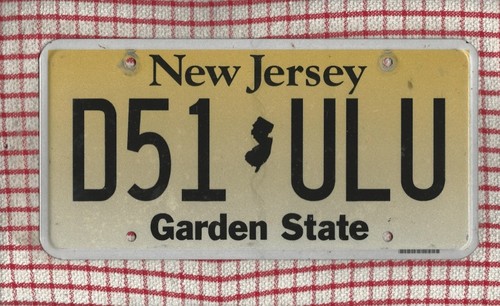 New jersey american license - -,