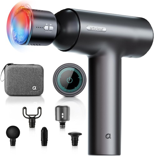 Massage gun with heat cold - with,
