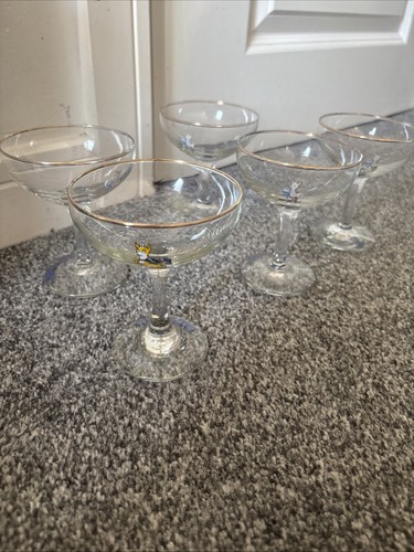 Babycham glasses - babycham,