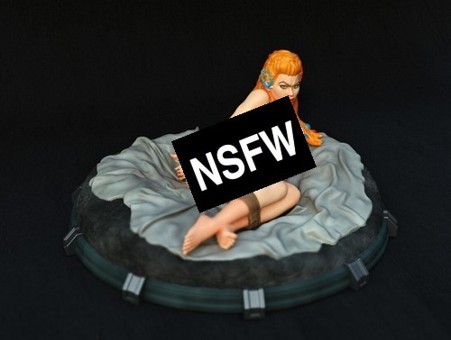 Resin figure model aloy - resin,