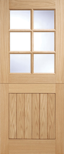 Oak cottage stable - glazed, 6l