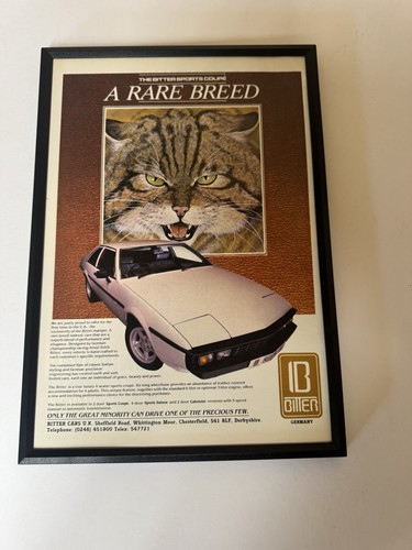 Framed original vintage 1985 - framed,