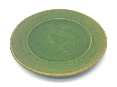 Green modern pottery glazed - modern,