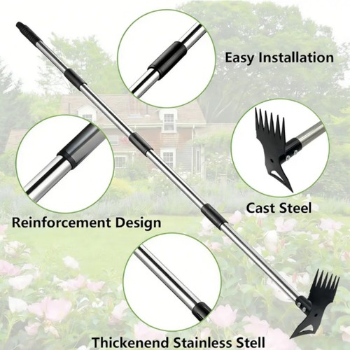 Stand weeder hand tool - weeder, long