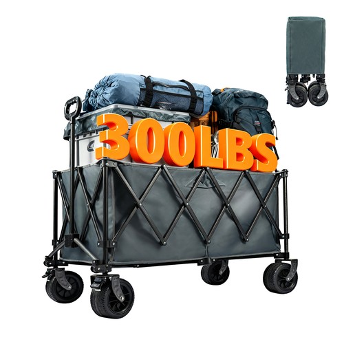 300l folding trolley - folding,