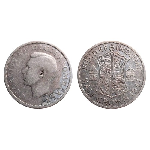 George 1941 silver half - george,