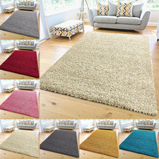 Thick Large Shaggy Rugs Non