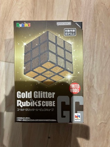 Gold glitter rubik - glitter, rubik's