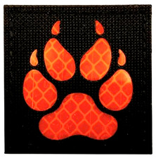 K9 Red Paw Official VELCRO®