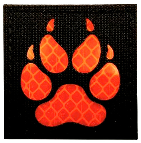 Red paw official velcro - k9,