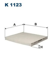 Cabin filter Particulate Filter K 1123 FILTRON for TOYOTA COROLLA AVENSIS Estate