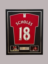Paul Scholes Signed & Framed