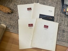 ROVER 800 SERIES  OVERSIZE   BROCHURES x 4    ALL DIFFERENT