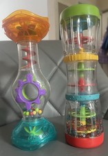 Baby 2x Rattle Rainmaker Rain