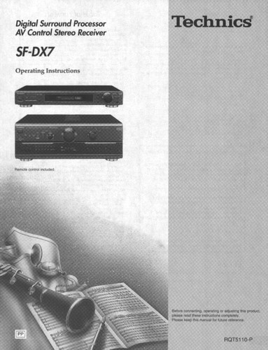 Technics dx7 ac500d - technics, sf-dx7