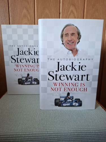 Signed copy jackie stewart - signed,