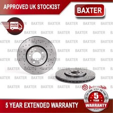 Fits VW Polo Golf Beetle Skoda Fabia Audi A1 Seat Ib� Baxter Front 2x Discs #2