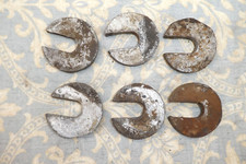 TRIUMPH TR2 TR3 TR3A TR3B CAR SET OF BODY MOUNTING SPACER PADS FACTORY PARTS