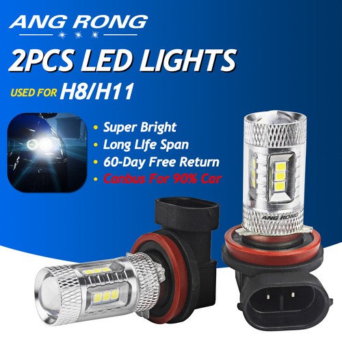 2pcs h11 smd 2835 - h8,