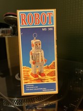 Grey Tin Plate Mechanical Toy