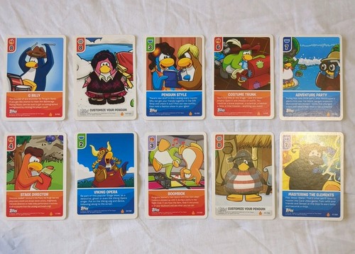 Club penguin trading card - club,