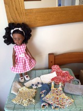 Paola Reina Black Doll With