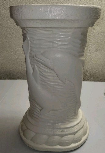 Vintage pedestal plaster - pedestal,