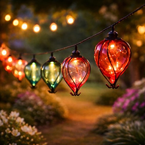 Solar balloon led multi - 2.7m,