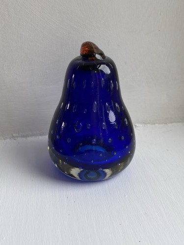 Vintage pear paperweight - pear,