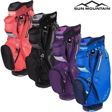 SUN MOUNTAIN STELLAR 14-WAY GOLF CART TROLLEY BAG / ALL COLOURS @ 40% OFF RRP