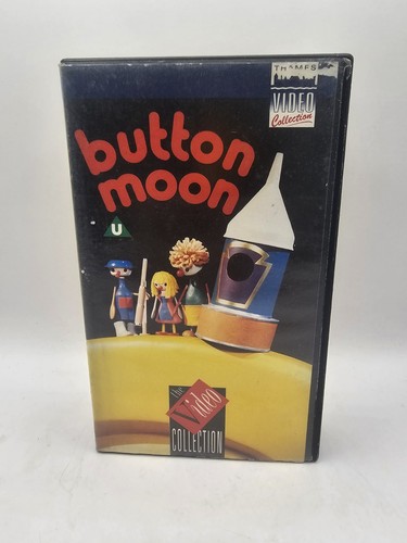 Button moon vhs 1987 thames - button,