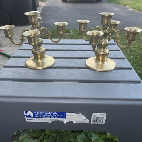 Vintage set brass - set,