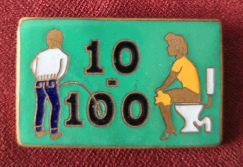Man woman urinating unusual - man,