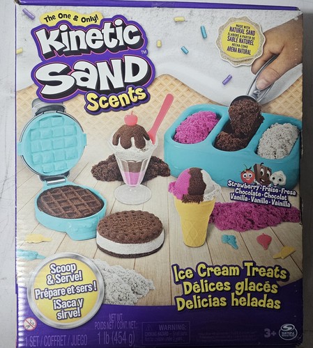 New kinetic sand - scents, ice