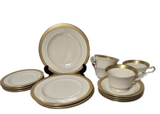 12 Pc Vintage Old Ivory