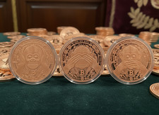 Three Wise Monkeys  (3 coins