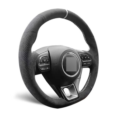 Alcantara steering wheel cover - alcantara,
