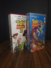 Toy Story 1 & 2 VHS Videos Disney Pixar. PAL  Bundle Kids