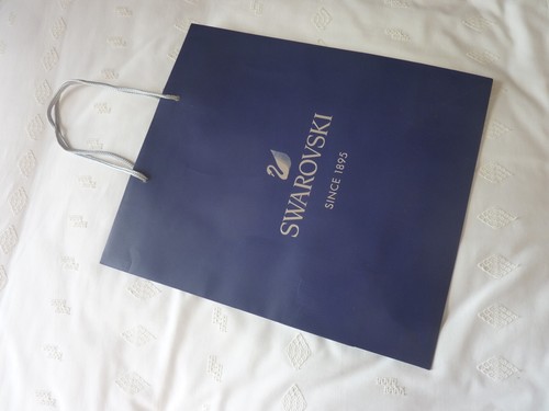 Swarovski large blue - blue, carrier