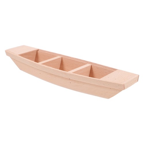 Rowing toy wooden boat - ,