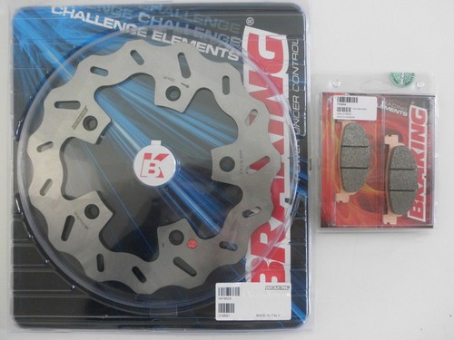 Rear brake disc wave pads - brake,