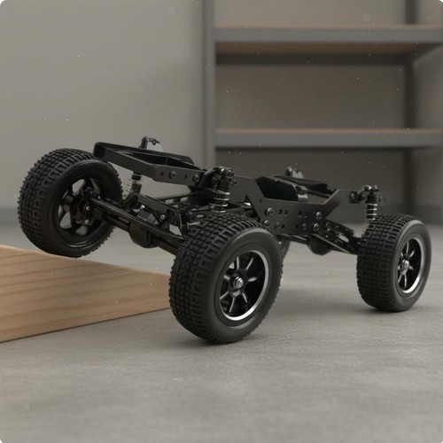 Car chassis aluminum - rc, frame