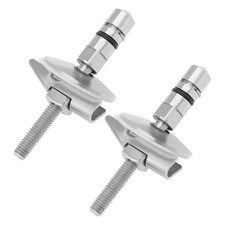 2x Toilet Seat Fixing Hinge