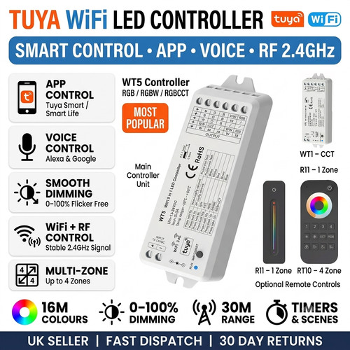 Tuya wifi led controller 12v - tuya,