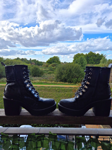 Women black faux - women’s,