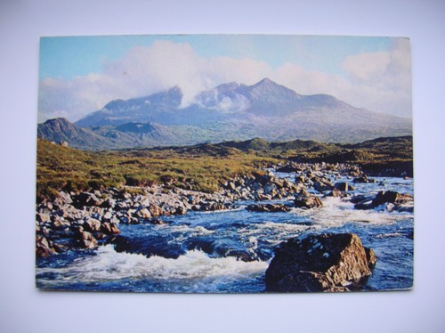 Skye cuillins from - skye,