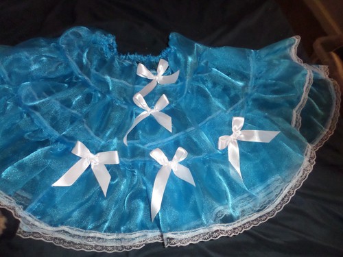 Abdl sissy blue tiered - sissy,